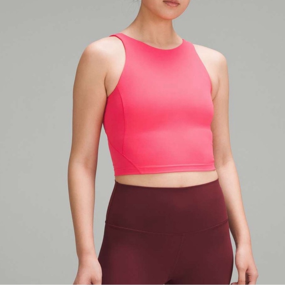 Lululemon Athletica Bright Pink Tank Top